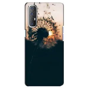 Силіконовий Чохол з кульбабками на Oppo Reno 3 Pro (Гарна кульбабка)