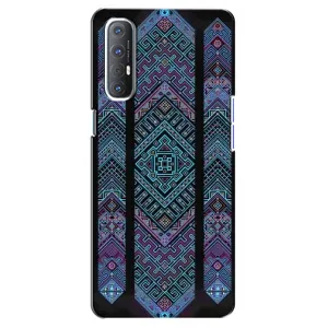 Силиконовый Чехол на Oppo Reno 3 Pro (Крутой орнамент)