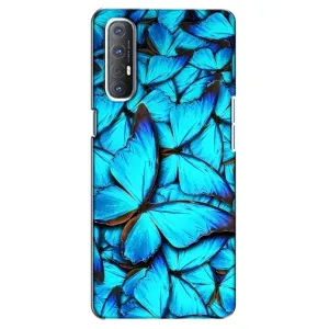 Силіконовий бампер з картинкою звірів для Oppo Reno 3 Pro (Крила метеликів)