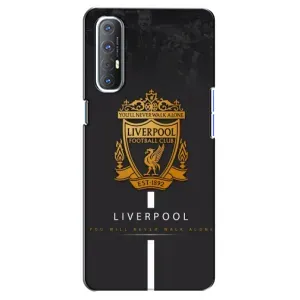 Силиконовые Чехлы принт Футбол на Oppo Reno 3 Pro (Liverpool)