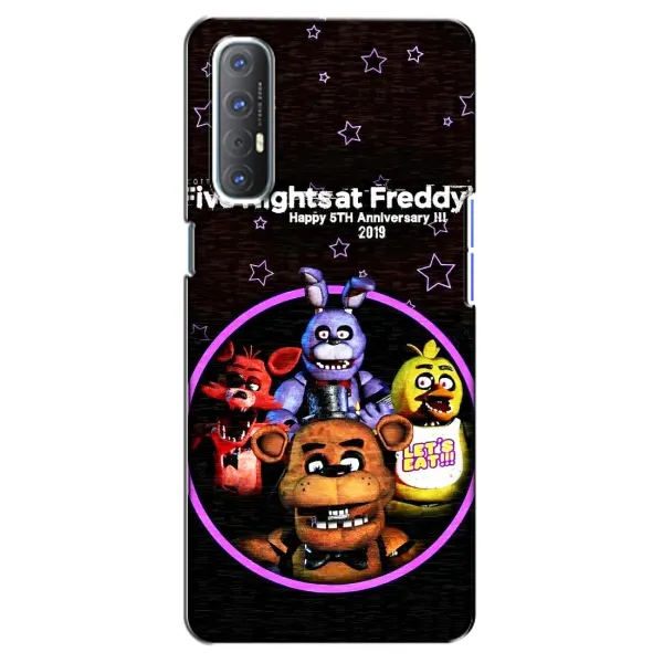 Чехол с рисунком «Лого Фредди» для OPPO Reno 3 Pro