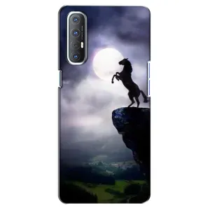 Чохли з зображенням різних тварин на Oppo Reno 3 Pro (Кінь)