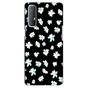 Чохол з ромашками на Oppo Reno 3 Pro (Маленькі ромашки)