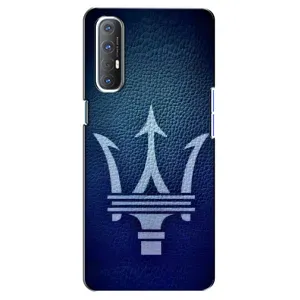 Чехлы с тематикой "Крутые машины" на Oppo Reno 3 Pro (Лого Maserati)