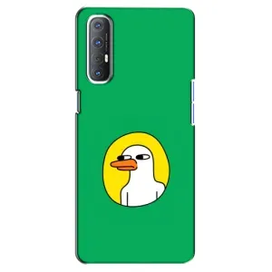 Чехол с рисунком «Мем Утка» для OPPO Reno 3 Pro