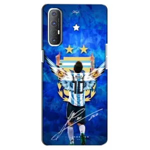 Чехлы Лео Месси Аргентина для Oppo Reno 3 Pro (Месси Аргентина)