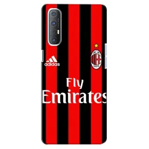 Чехлы с ТОП Футбольными клубами на Oppo Reno 3 Pro (Milan)