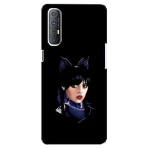 Чехлы с принтом Уэнсдей на Oppo Reno 3 Pro (Милая Уэнсдей)