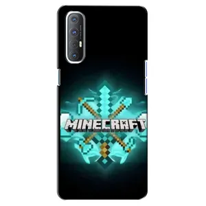 Чехол майнкрафт для Oppo Reno 3 Pro (MineCraft 2)