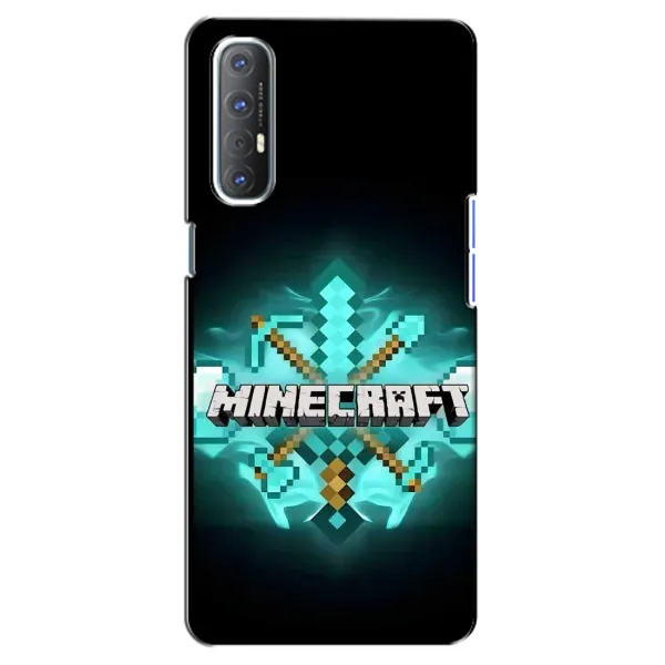 Чехол с рисунком «MineCraft 2» для OPPO Reno 3 Pro