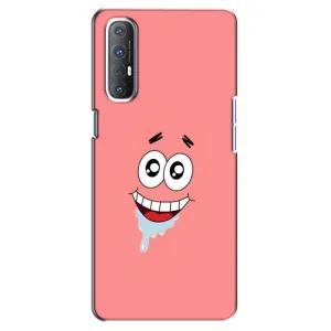 Чохли з Патріком на Oppo Reno 3 Pro (Мордочка Патріка)