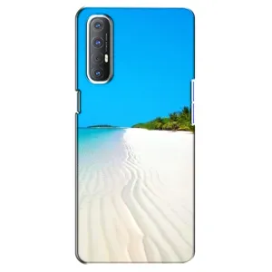 Летний Чехол на Oppo Reno 3 Pro (Море песок)