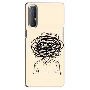 Чехлы со смыслом для Oppo Reno 3 Pro (Мысли)