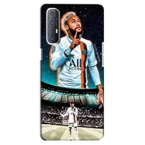 Силиконовый Чехол Oppo Reno 3 Pro (Неймар ПСЖ)
