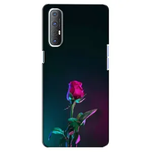 Чохли з принтом Троянд для Oppo Reno 3 Pro (Нічна троянда)