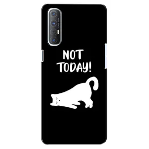 Бампер з зображенням Котиків для Оппо Рено 3 Про (Not Today)