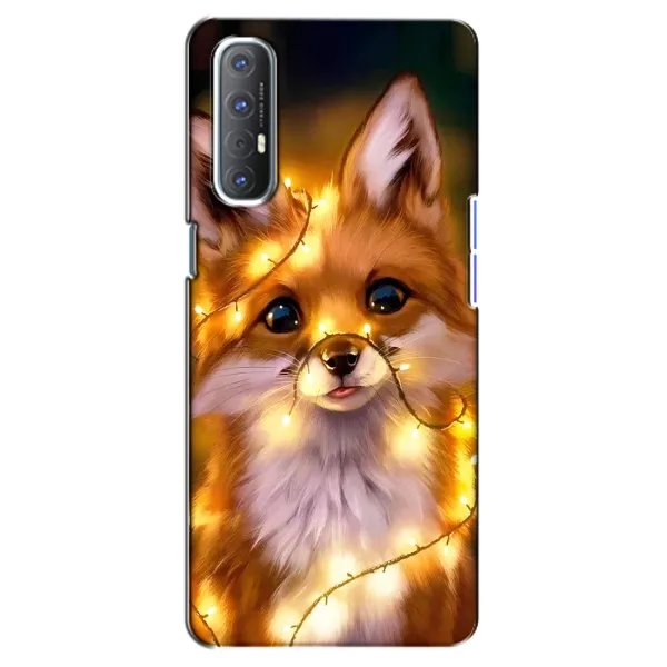 Чехол с рисунком «Новогодний лисенок» для OPPO Reno 3 Pro Чехол с рисунком «Новогодний лисенок» для OPPO Reno 3 Pro