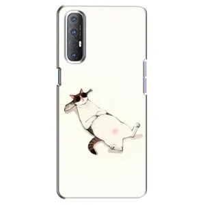 Чохол на тематику: Коти для OPPO Reno 3 Pro (Відпочинок)