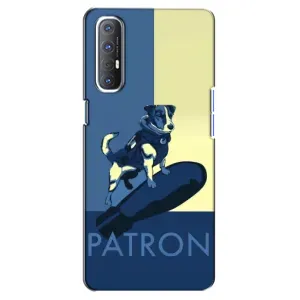 Чехол с принтом Собаки Патрон для Oppo Reno 3 Pro (Patron)