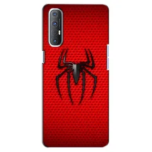 Чехол Супергерой Человека Паука на Oppo Reno 3 Pro (Паук марвел)
