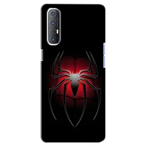 Чехол Супергерой Человека Паука на Oppo Reno 3 Pro (Паук)