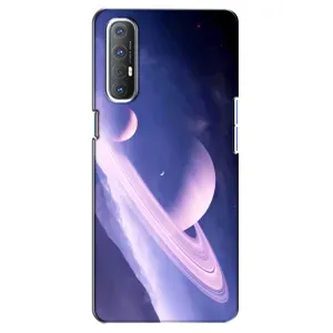 Чехлы КОСМОС для Oppo Reno 3 Pro (Планета в космосе)