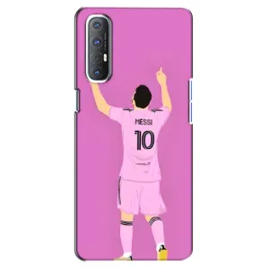 Чехлы Лео Месси в Майами на Oppo Reno 3 Pro (Празднование Месси)