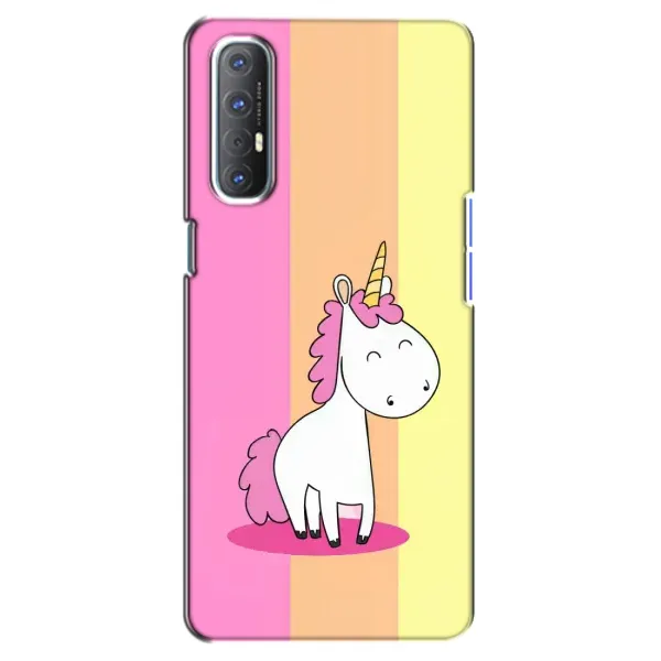 Чехол с рисунком «Радужный Единорог» для OPPO Reno 3 Pro Чехол с рисунком «Радужный Единорог» для OPPO Reno 3 Pro