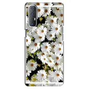 Чохол з ромашками на Oppo Reno 3 Pro (Рамка в ромашках)