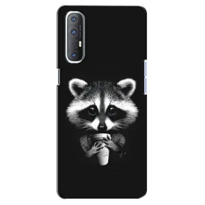 Силіконовий Чохол з Энотами на Oppo Reno 3 Pro (З кавою)