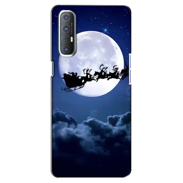 Чехол с рисунком «Санта - луна» для OPPO Reno 3 Pro Чехол с рисунком «Санта - луна» для OPPO Reno 3 Pro