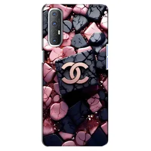 Чохол (Dior, Prada, YSL, Chanel) для Oppo Reno 3 Pro (Шанель)