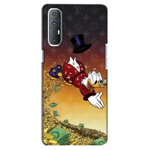 Силіконовий чохол для Oppo Reno 3 Pro (Скрудж Луі Віттон)