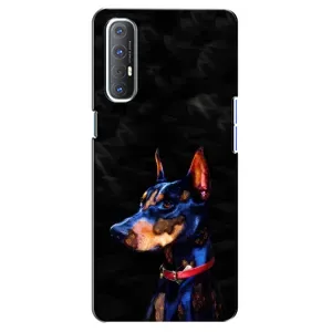 Бампер для Oppo Reno 3 Pro з картинкою "Песики" (Собака Мопсік)
