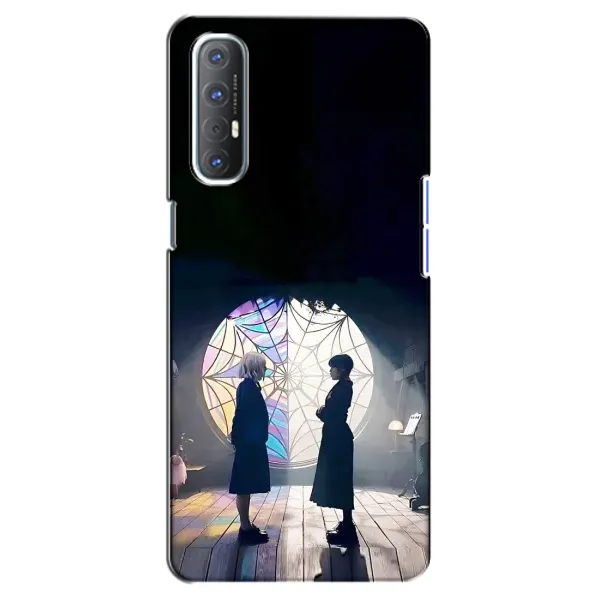 Чехол с рисунком «Уэнсдей и Энди» для OPPO Reno 3 Pro Чехол с рисунком «Уэнсдей и Энди» для OPPO Reno 3 Pro