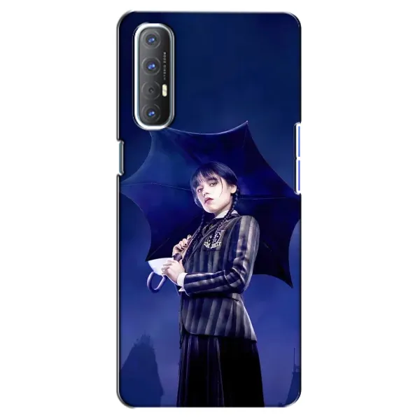 Чехол с рисунком «Уэнсдей с зонтом» для OPPO Reno 3 Pro Чехол с рисунком «Уэнсдей с зонтом» для OPPO Reno 3 Pro
