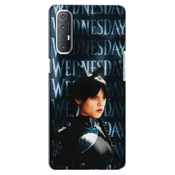 Чехол с рисунком «Уэнздей с ушками» для OPPO Reno 3 Pro Чехол с рисунком «Уэнздей с ушками» для OPPO Reno 3 Pro