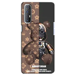 Силіконовий чохол для Oppo Reno 3 Pro (Ведметик Луі Віттон)