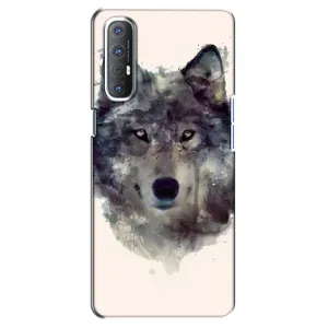 Чохол з Вовком на Oppo Reno 3 Pro (Вовк)