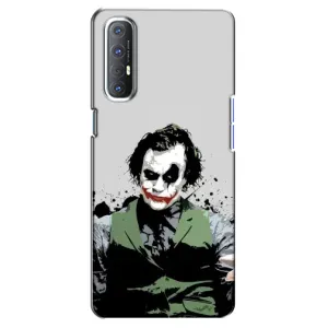 Чехлы с картинкой Джокера на Oppo Reno 3 Pro (Взгляд Джокера)