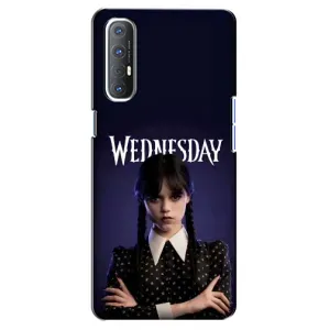 Чехлы с принтом Уэнсдей на Oppo Reno 3 Pro (Wednesdey)