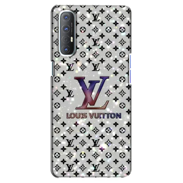 Чехол с рисунком «Яркий LV» для OPPO Reno 3 Pro