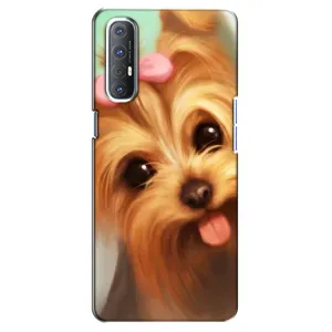 Чохол (ТПУ) Милі песики для Oppo Reno 3 Pro (Йоркширський тер'єр)