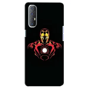 Чехол Супергерой Железный человек на Oppo Reno 3 Pro (Железный человек)