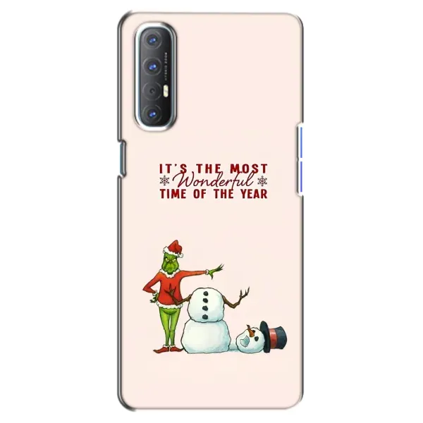 Чехол с рисунком «Злой Гринч» для OPPO Reno 3 Pro