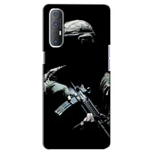 ЗСУ Чехлы (TPU) для Oppo Reno 3 Pro (ЗСУ снайпер)