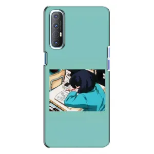 Чехол с персонажами АНИМЕ на Oppo Reno 3 (Аканэ Тэндо)