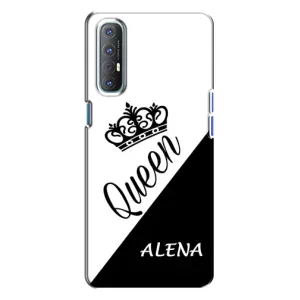 Именные  Женские Чехлы для Oppo Reno 3 (ALENA)
