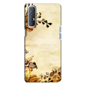 Чехлы с тематикой "ЦВЕТЫ" на Oppo Reno 3 (Арт-цветы)
