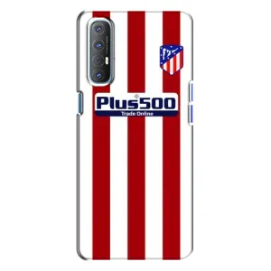 Чехлы с ТОП Футбольными клубами на Oppo Reno 3 (Atletico)